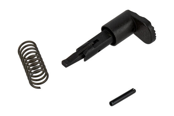 Luth AR A1 teardrop forward assist assembly for the AR15 includes forward assist spring and forward assist roll pin